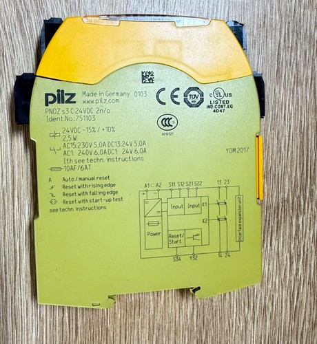 Pilz pnoz 751103 - pnoz, s3