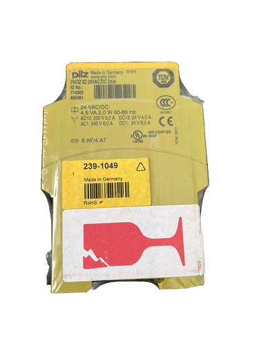 Pilz sicherheitsrelais pnoz - pnoz, x2