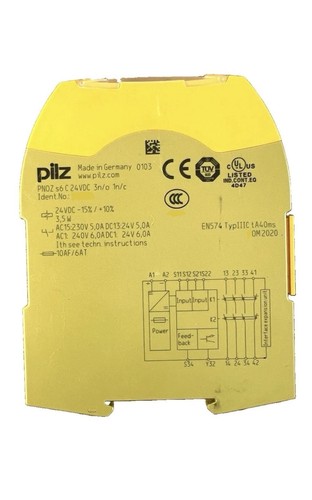 Pilz pnoz c - pilz, s6