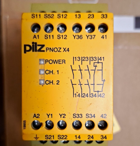 Pilz sicherheitsrelais pnoz - pnoz, x4