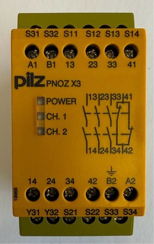 Pilz sicherheitsrelais pnoz - pilz,
