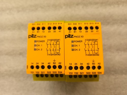 Pilz pnoz sicherheitsrelais - x3,