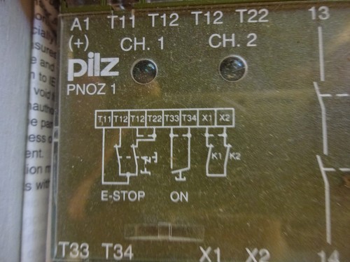 Pilz pnoz1 notausüberwachung - pilz,