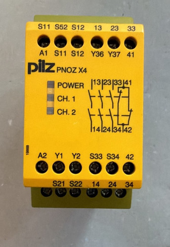 Pilz sicherheitsrelais pnoz - pilz, x4