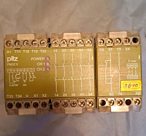 Pilz sicherheitsrelais pnoz - pnoz, 3